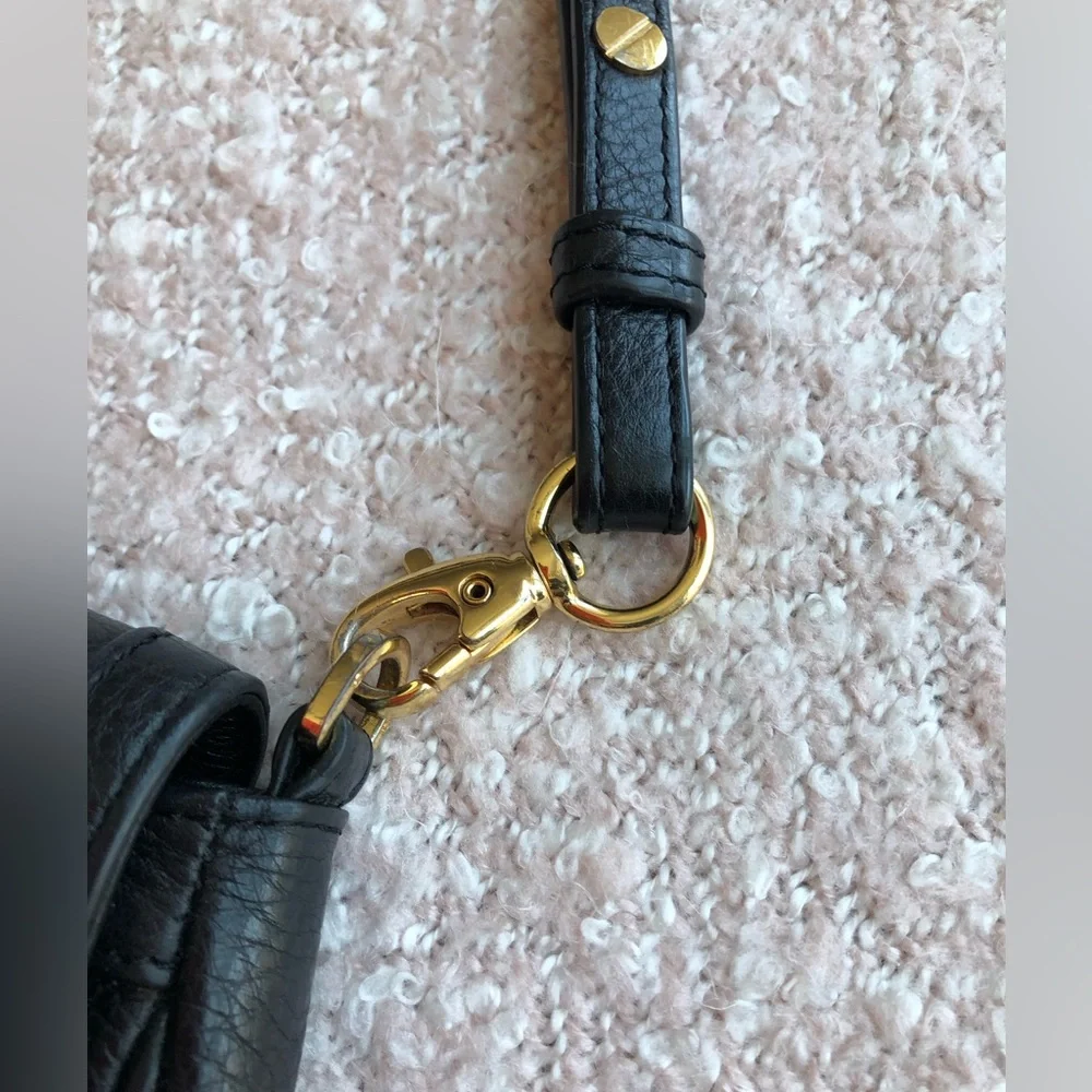 Tory Burch Black Crossbody Bag pre-owned good condition
